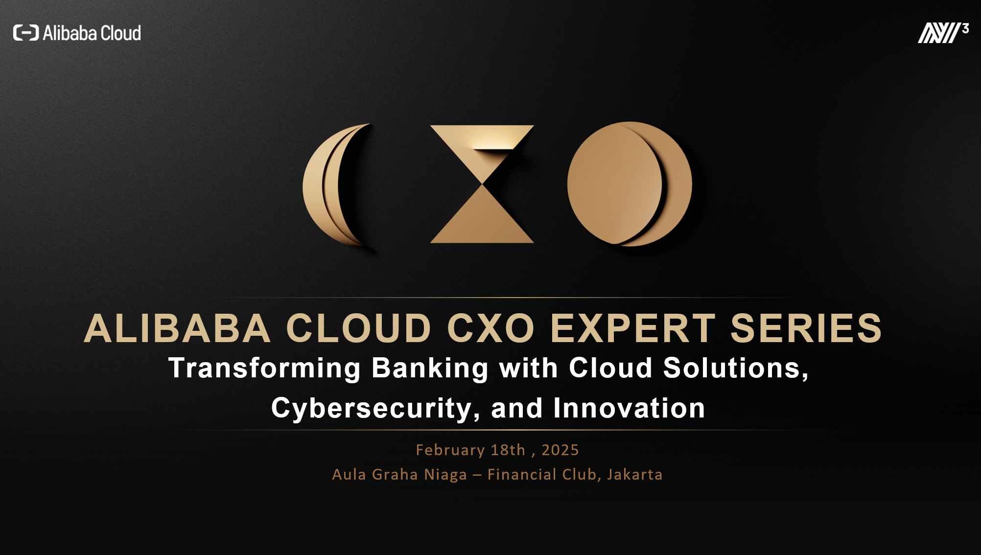 【CXO Nexus World Tour】2.18 IDN CXO Banking