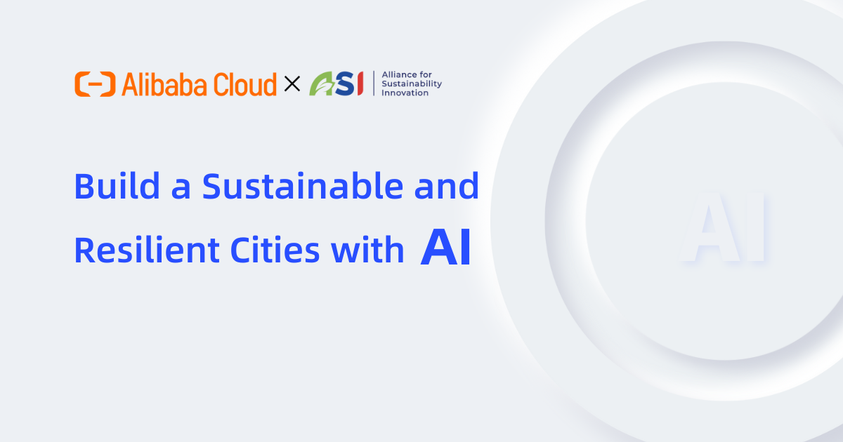 Build a Sustainable and Resilient Cities with AI