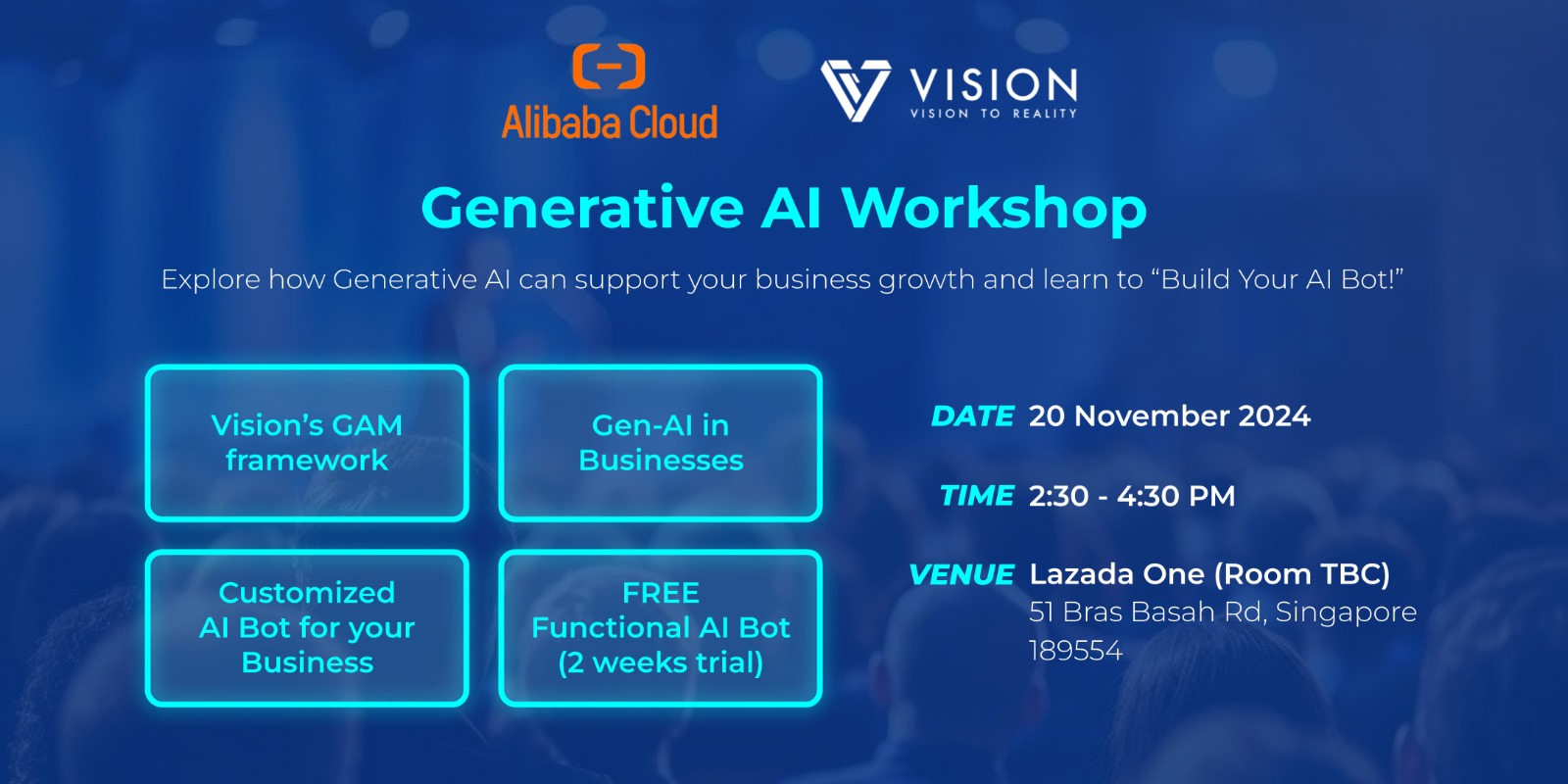 Generative AI Workshop - Unlock the Power of Generative AI to Transform Your Business!