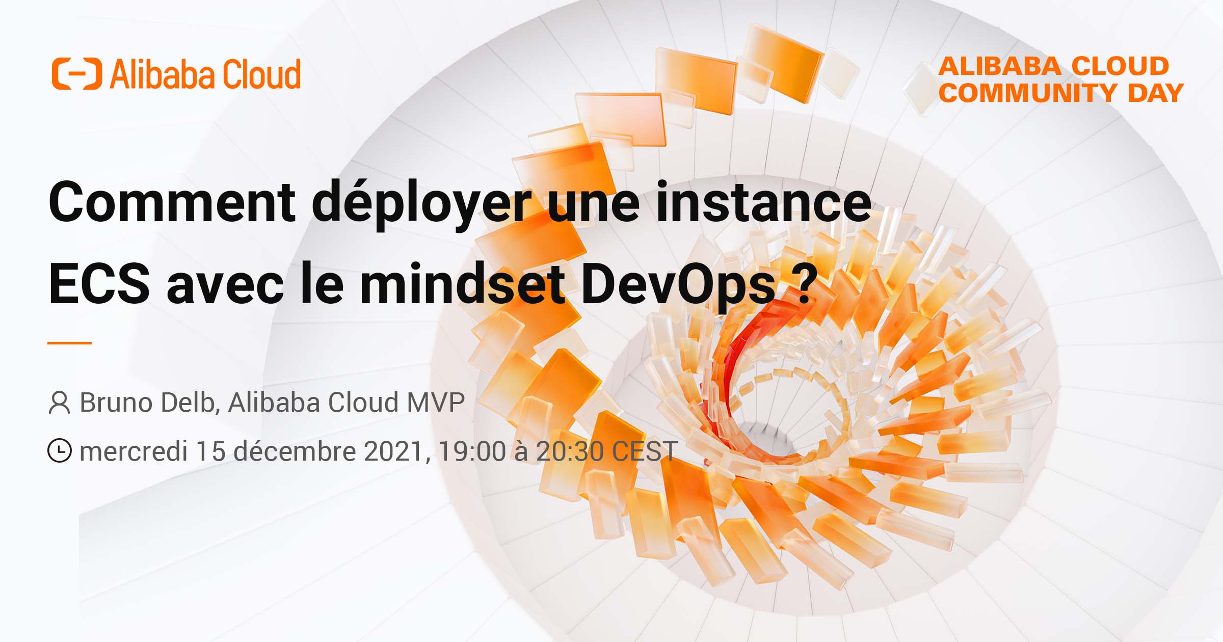 Alibaba Cloud Community Day: Comment déployer une instance ECS avec le mindset DevOps?