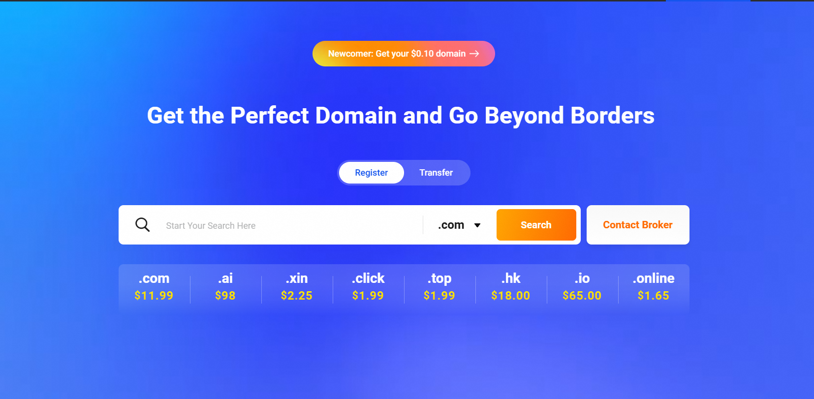 Recommended Landing Page for ICANN’s New gTLD Application Program