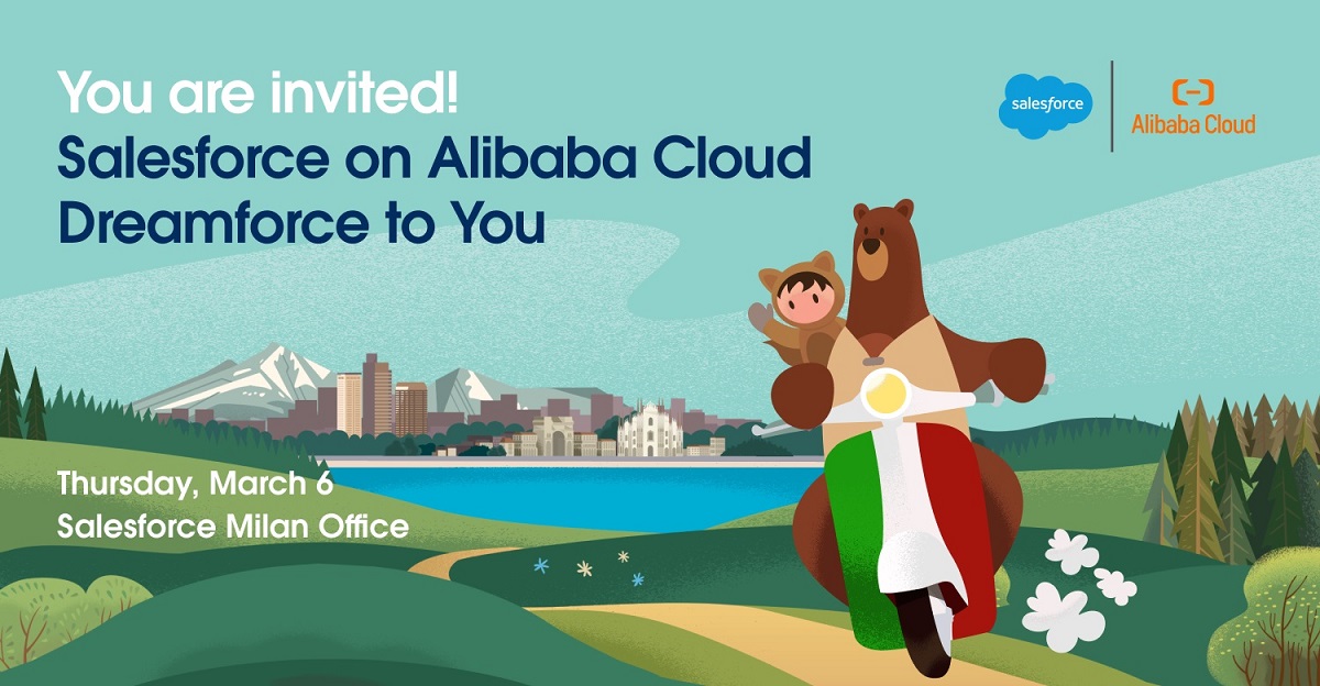 Salesforce on Alibaba Cloud - Dreamforce to You in Milan |