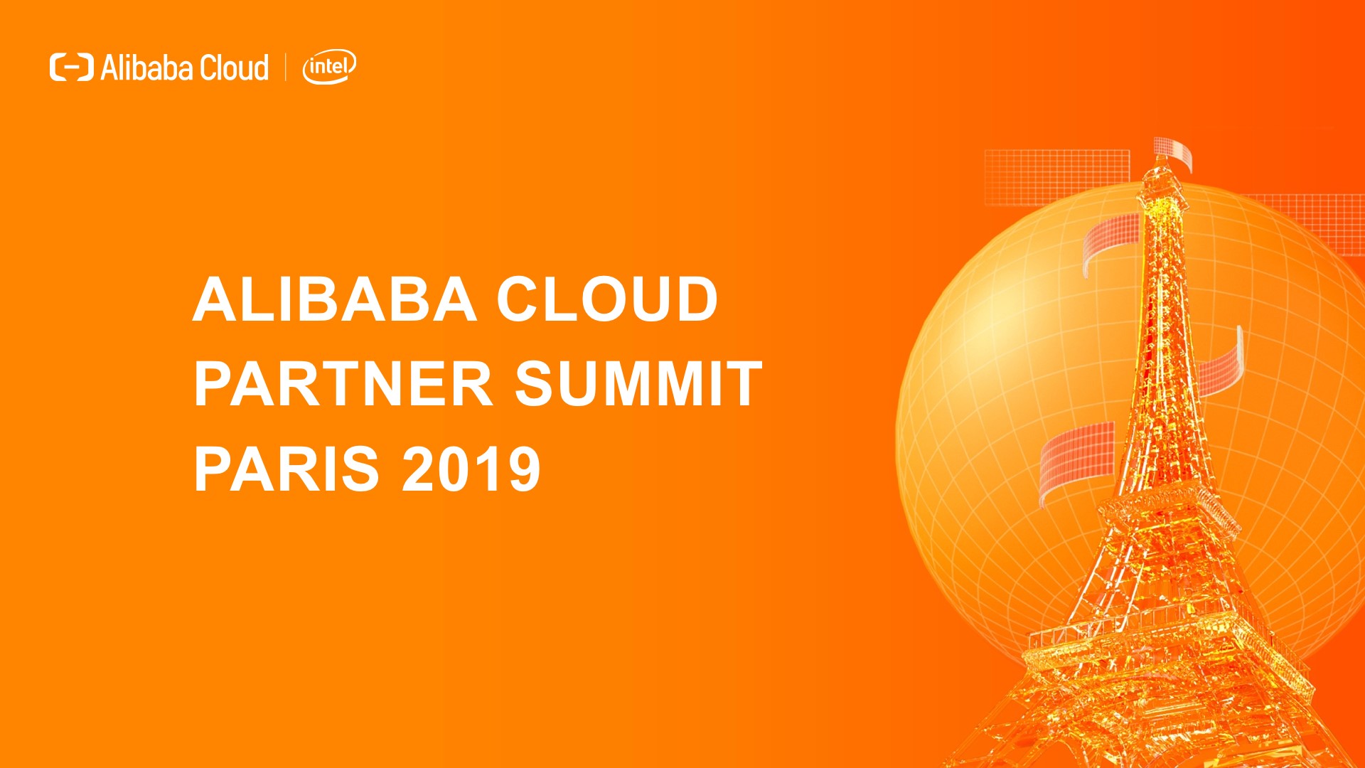 Alibaba Cloud Partner Summit Paris 2019