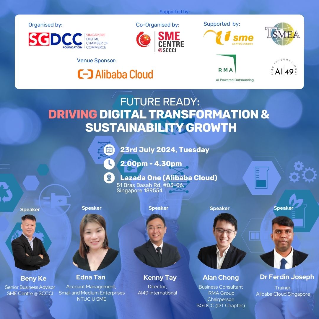 Future-Ready: Driving Digital Transformation and Sustainable Growth in Singapore's SME and Startup
