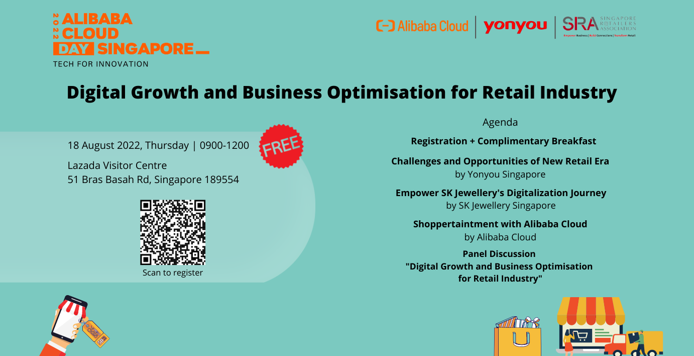 Alibaba Cloud Day: Digital Growth and Business Optimisation for Retail Industry